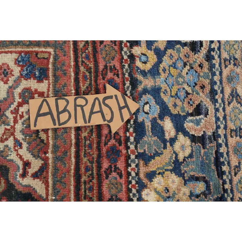 Hand Knotted Oriental 100% Wool Carpet Traditional Floral Oranges & Rust Sultanabad Area Rug - 13' 6'' X 10' 9''