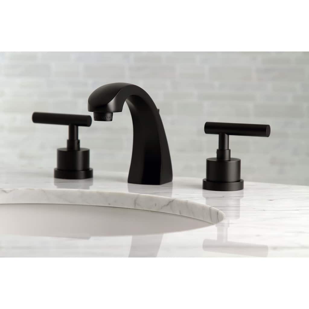 Kingston Brass Manhattan 8 in. Widespread Bathroom Faucet
