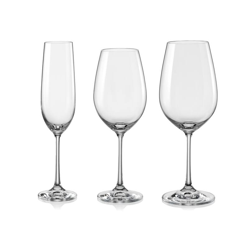 Viola Fluted Champagne Glass 6.5oz Set/6 (Set of 6)