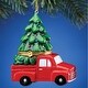 preview thumbnail 3 of 1, Festive Trinket Box Christmas Ornaments - 4.750 x 4.200 x 4.100