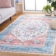 preview thumbnail 1 of 8, SAFAVIEH Washable Printed Rug Karnit Oriental Distressed Rug
