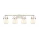 Option Satin Nickel / Matte White