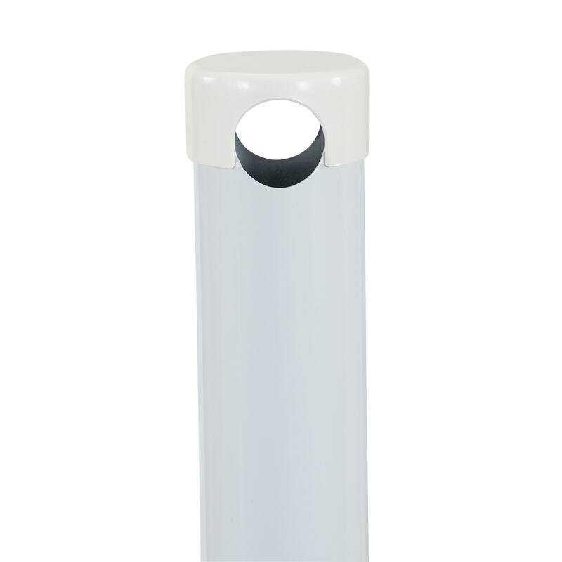 Household Essentials White Mega T-Post Assembly Clothesline Pole