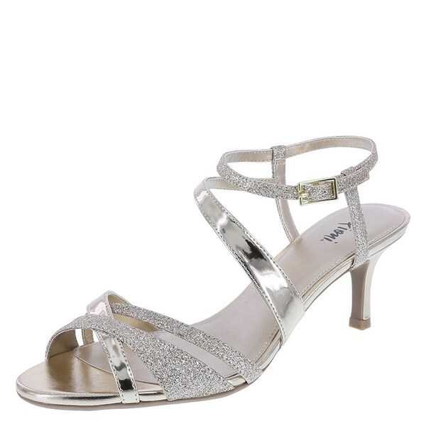 Fioni Womens Mollie Open Toe Casual Ankle Strap Sandals - 6