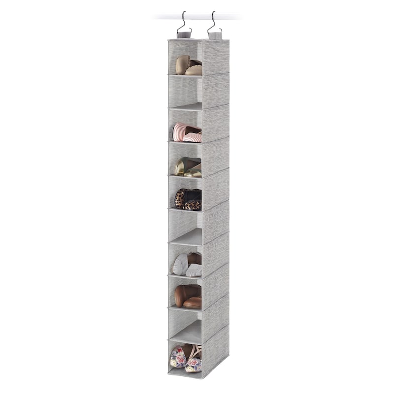 Whitmor Hanging Shoe Shelves - 10 Tier