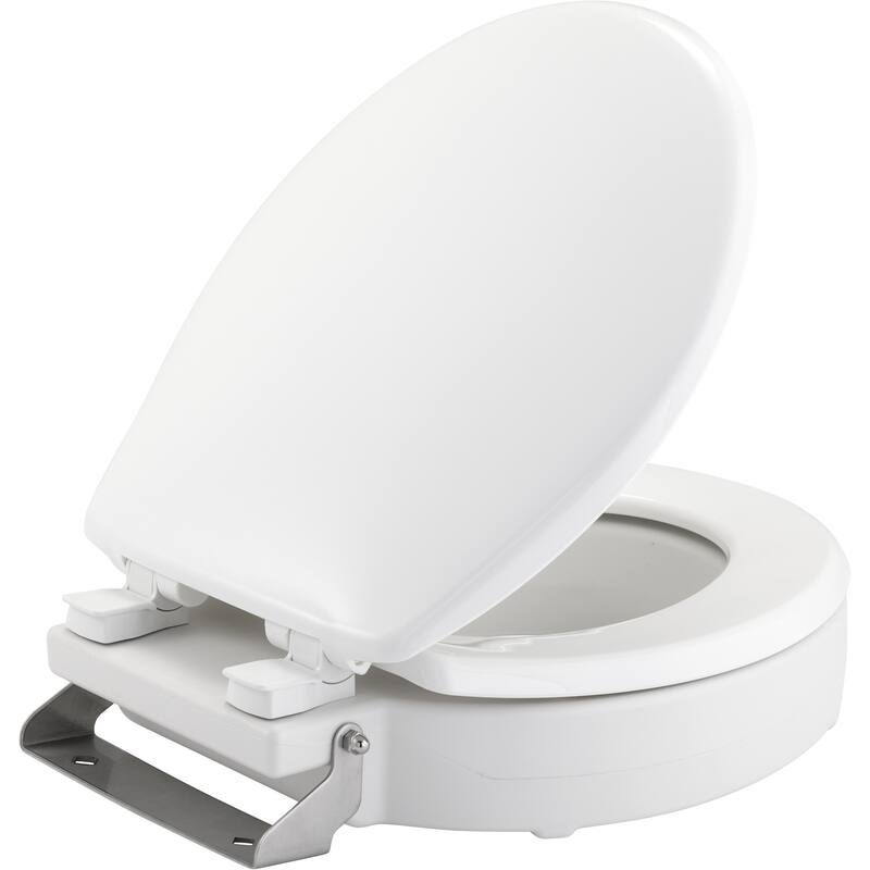 Bemis Medic-Aid� Round Closed Front Toilet Seat