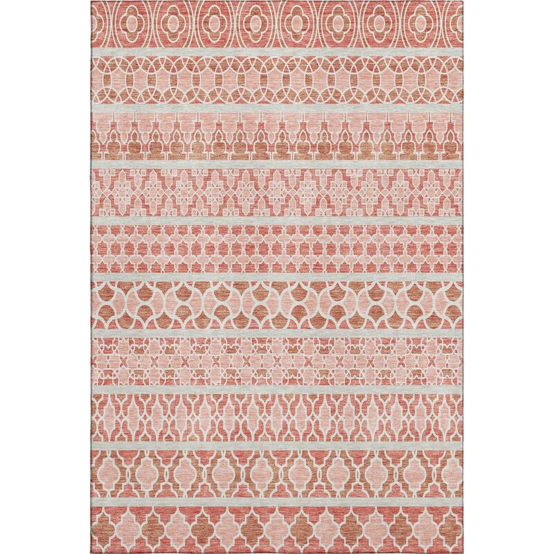 Premium Washable Super Soft Boho Stripes Mayfield Rug