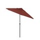 preview thumbnail 39 of 89, North Bend 9-foot Auto-tilt Round Sunbrella Patio Umbrella by Havenside Home