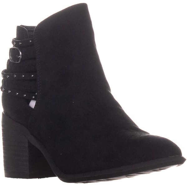 carlos santana black ankle boots