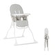 preview thumbnail 8 of 22, Dream On Me Snack & Stow High Chair Koala Gray