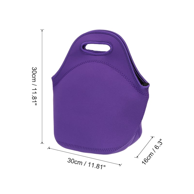 Insulated Lunch Bag, Neoprene Lunch Tote Bag