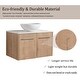 preview thumbnail 55 of 62, Beingnext 24"/30" Single Bathroom Vanity with Sink, Floating Bathroom Vanity with 2 Soft Close Doors