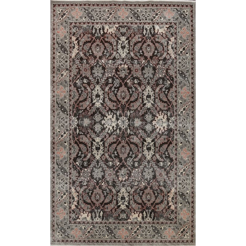 Geometric Traditional Turkish Ziegler Wool Area Rug Office Carpet - 6'6" x 9'9"