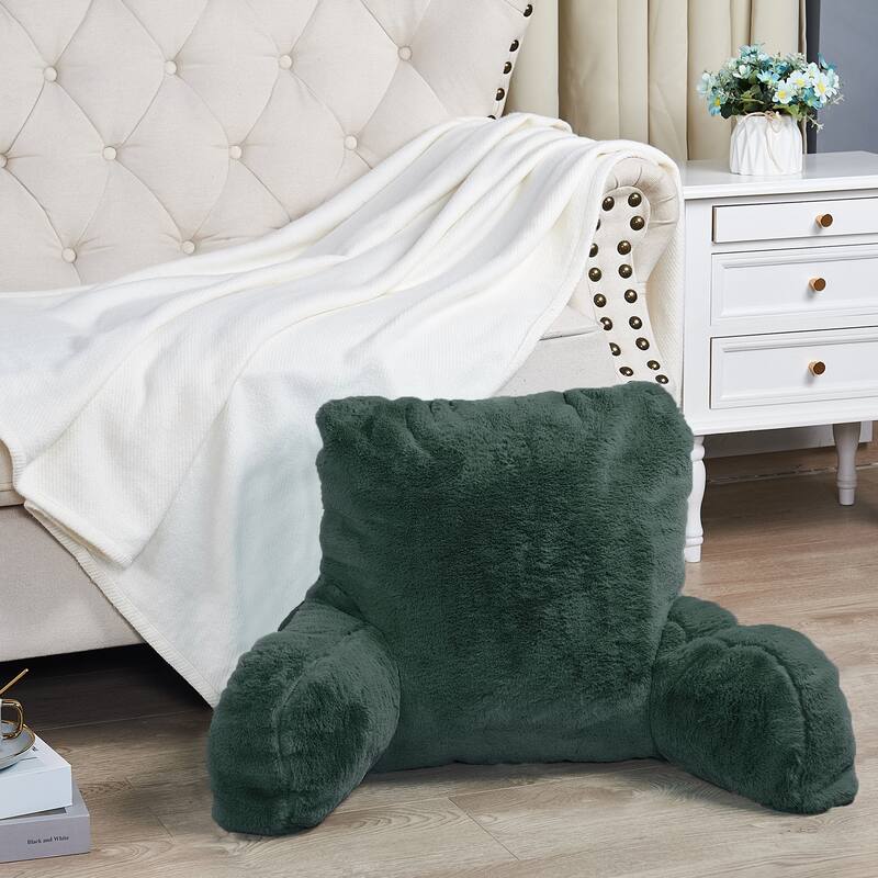 Home Soft Things FoxFauxFur Bedrest