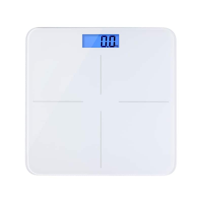 Prominence Home Digital Bathroom Scale for Body Weight, Auto Step-On Design, Ultra Thin