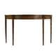 preview thumbnail 3 of 29, Chester 54 in. W Demilune Wood Traditional Console Table