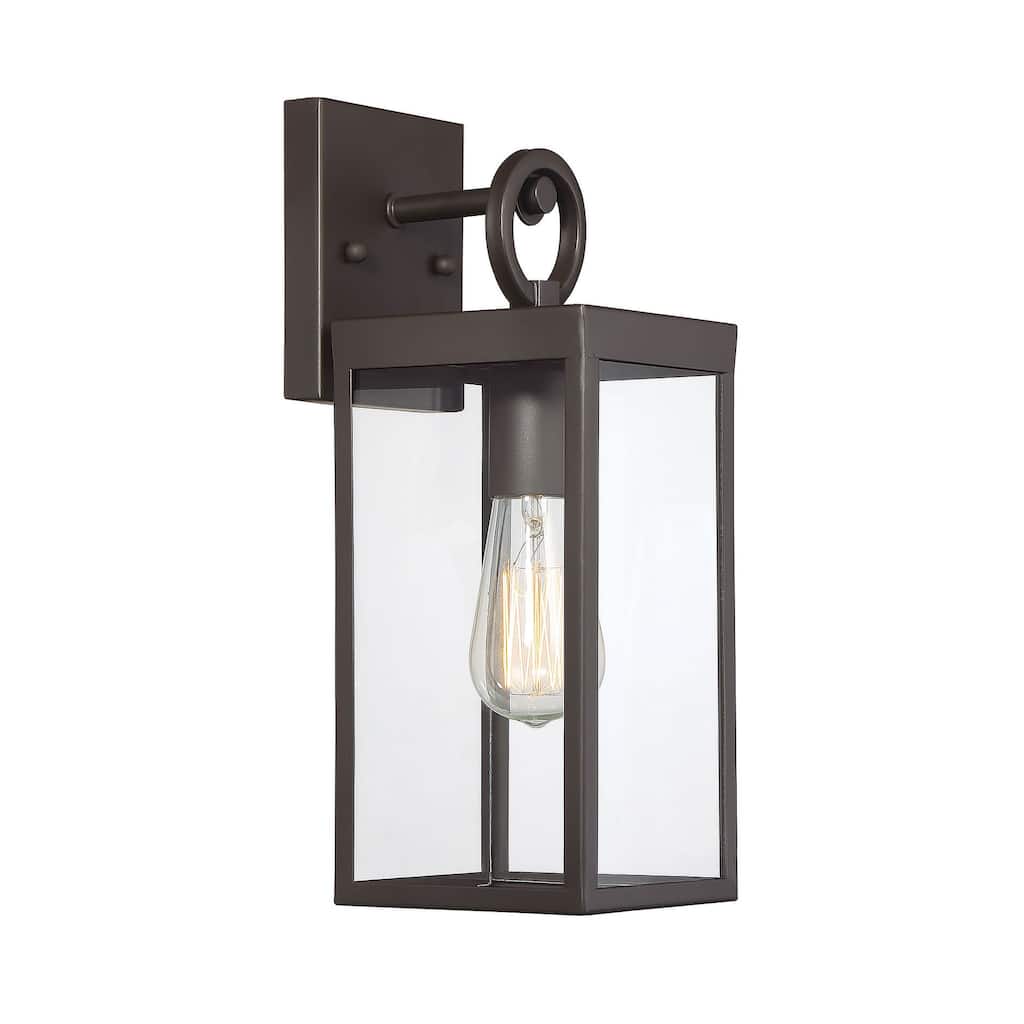 Meridian M50026 Single Light 10" Tall Outdoor Wall Sconce
