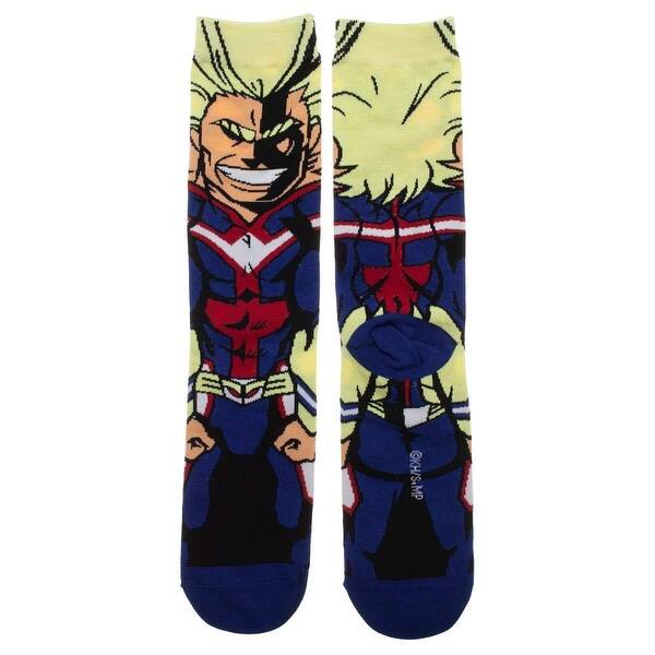 My Hero Academia All Might 360 Character Socks Overstock 25722150