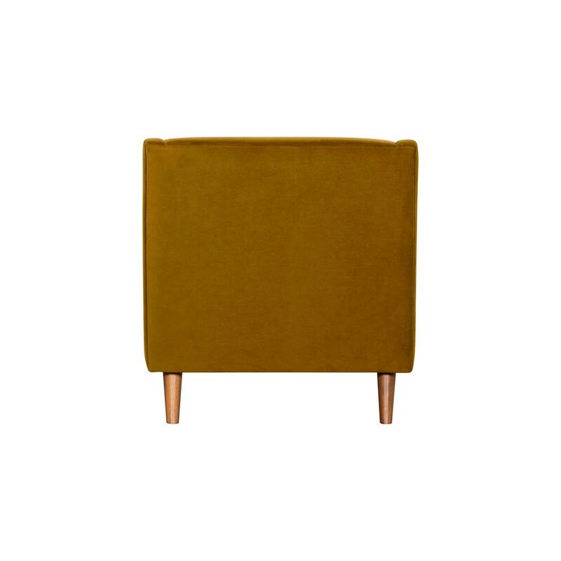 Las Vegas Upholstered Club Chair, Dijon Velvet