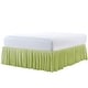 preview thumbnail 55 of 95, Serenta Pleated Bedskirt 18" Drop