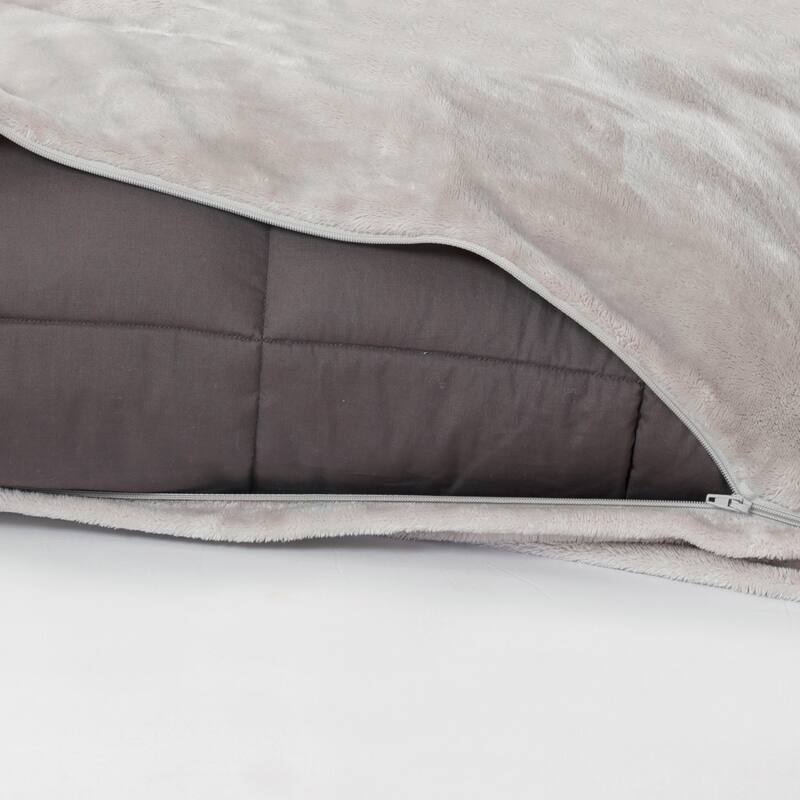 DreamLab Acupressure 48x72 Weighted Blanket with Removable Cover