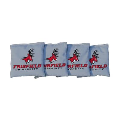 Fairfield Stags Black Cornhole Bags