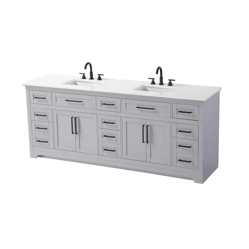 Nathaniel Double Bathroom Vanity (54-84 inch)