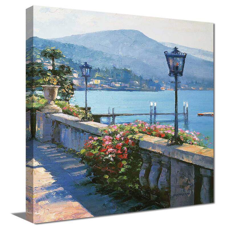 "Bellagio Promenade" by Howard Behrens II Print on Canvas