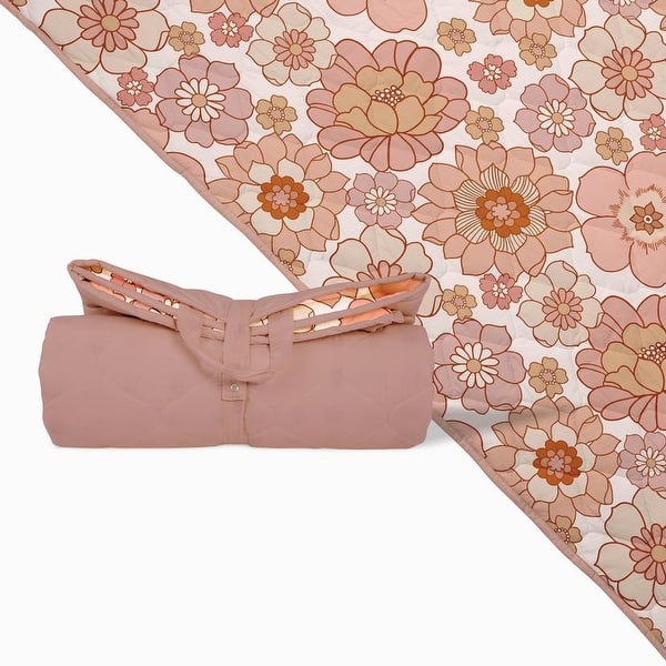 slide 2 of 3, Toki Kids, Blooms Picnic Blanket Blooms