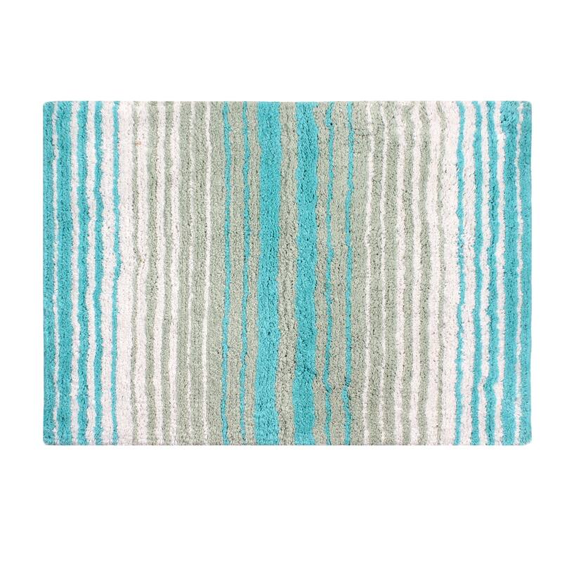 Gradiation Collection Absorbent Cotton Machine Washable Bath Rug