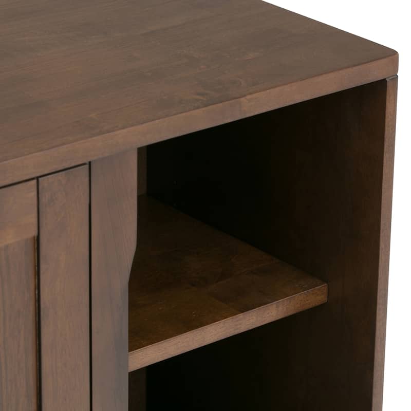 WYNDENHALL Pearson Solid Wood 30 inch Storage Cabinet (Set of 2) - 30"W x 14"D x 31"H