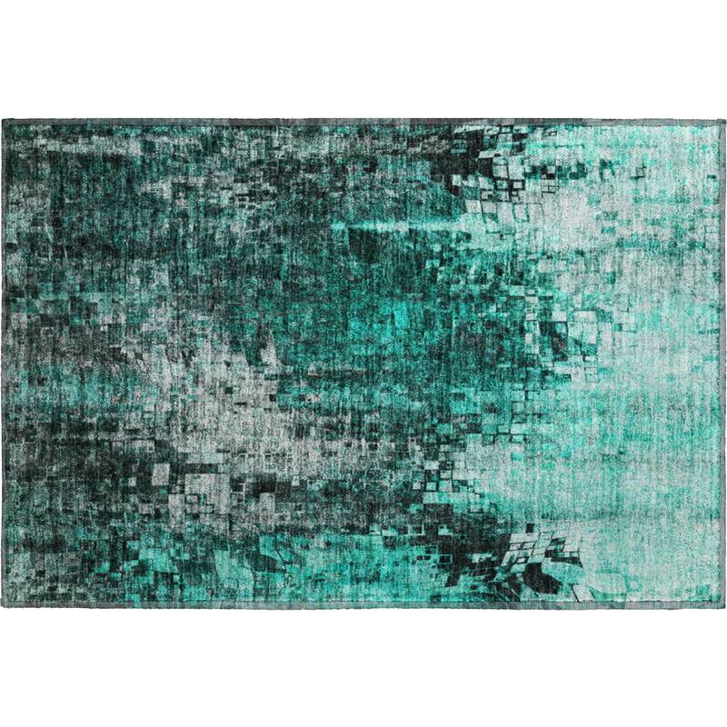 Premium Washable Super Soft Ombre Mosaic Mayfield Rug
