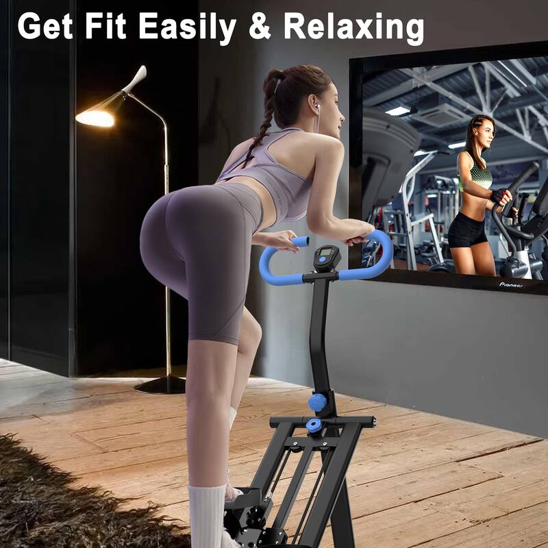 Stair Stepper with Resistance Home-Upgrade Vertical Climber Workout Machine for Full-Body Exercise Climber Fitness Equipment