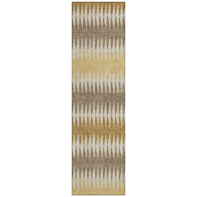 Machine Washable Indoor/ Outdoor Chantille Contemporary Rug