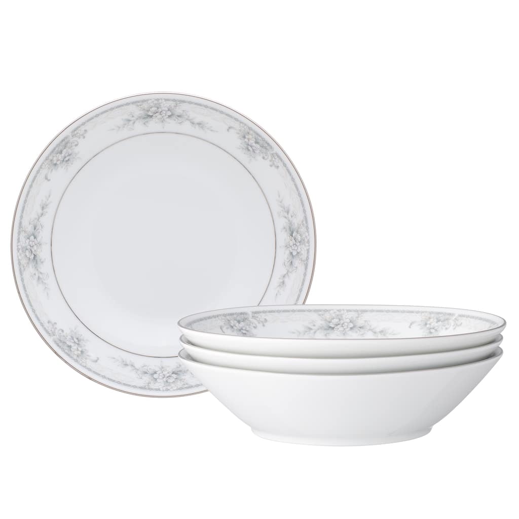 Noritake Sweet Leilani Set Of 4 Soup Bowls, 7-1/2", 12 oz.