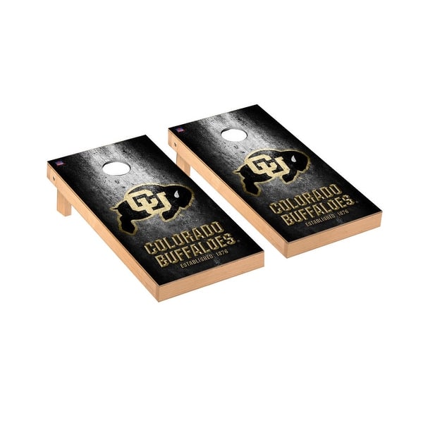 slide 2 of 5, Colorado Buffaloes Museum Cornhole Board Set