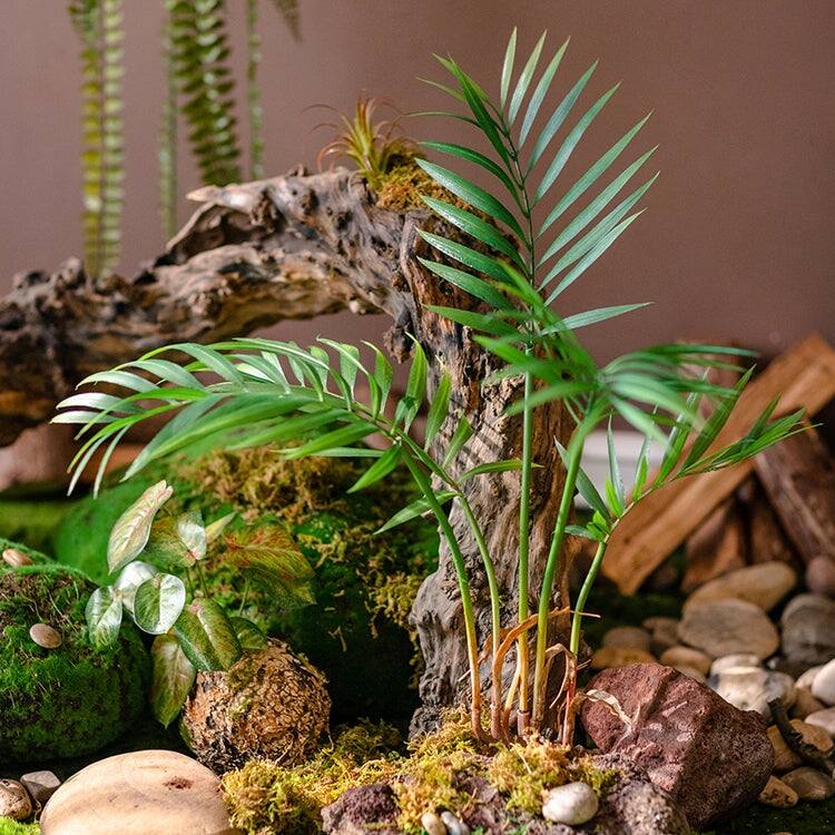 RusticReach Faux Rooted Bunch Murdannia Leaf 23" Tall