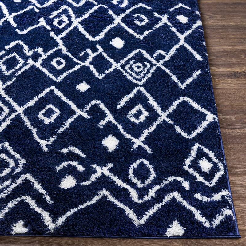 Anderson Plush Moroccan Diamond Area Rug