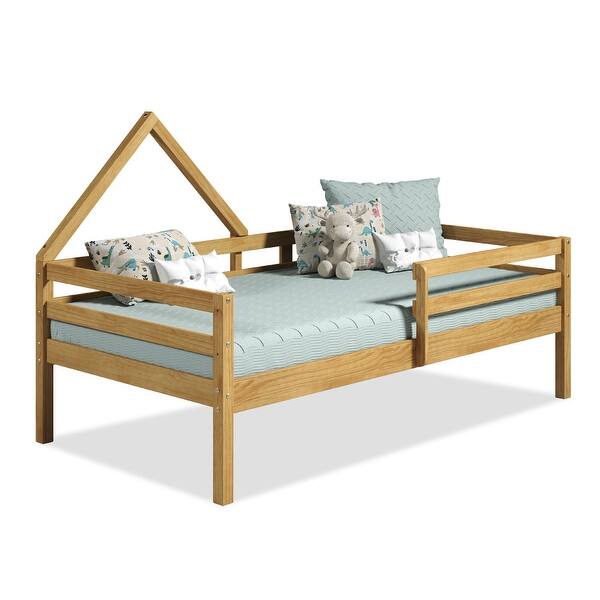 slide 2 of 9, Casita Single Twin Bed Natural - Twin
