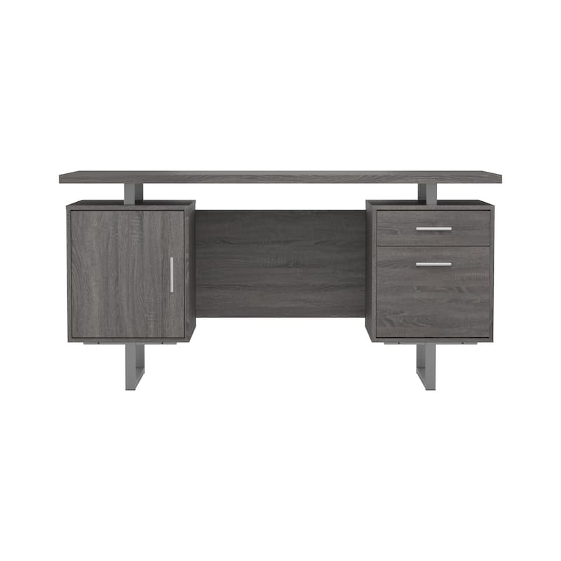Mendecino 2-drawer Floating Top Office Desk