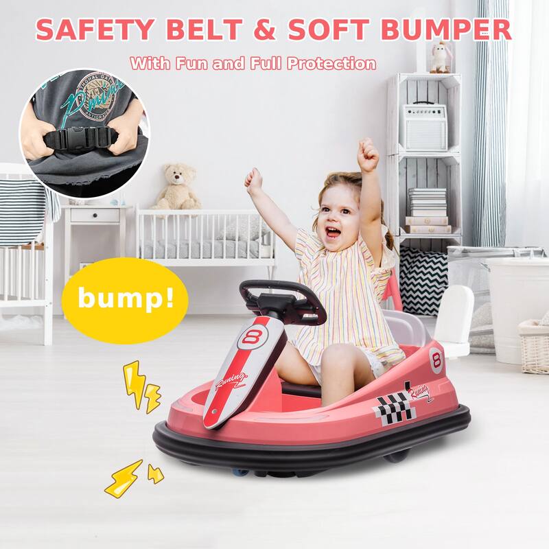 6V Bumper Car for Toddlers