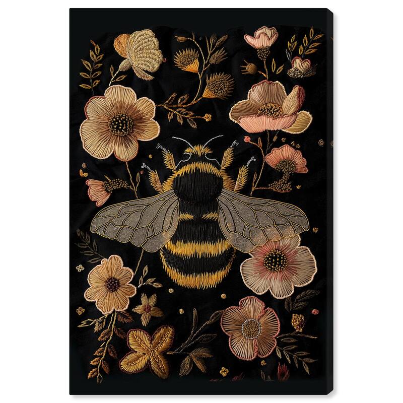 Honeyed Herald II Canvas by Art Remedy, Gallery Wrapped - 36" x 54"