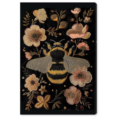 Honeyed Herald II Canvas by Art Remedy, Gallery Wrapped