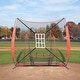 preview thumbnail 11 of 9, Portable 7x7 Baseball Training Net with Strike Zone and Ball Collector