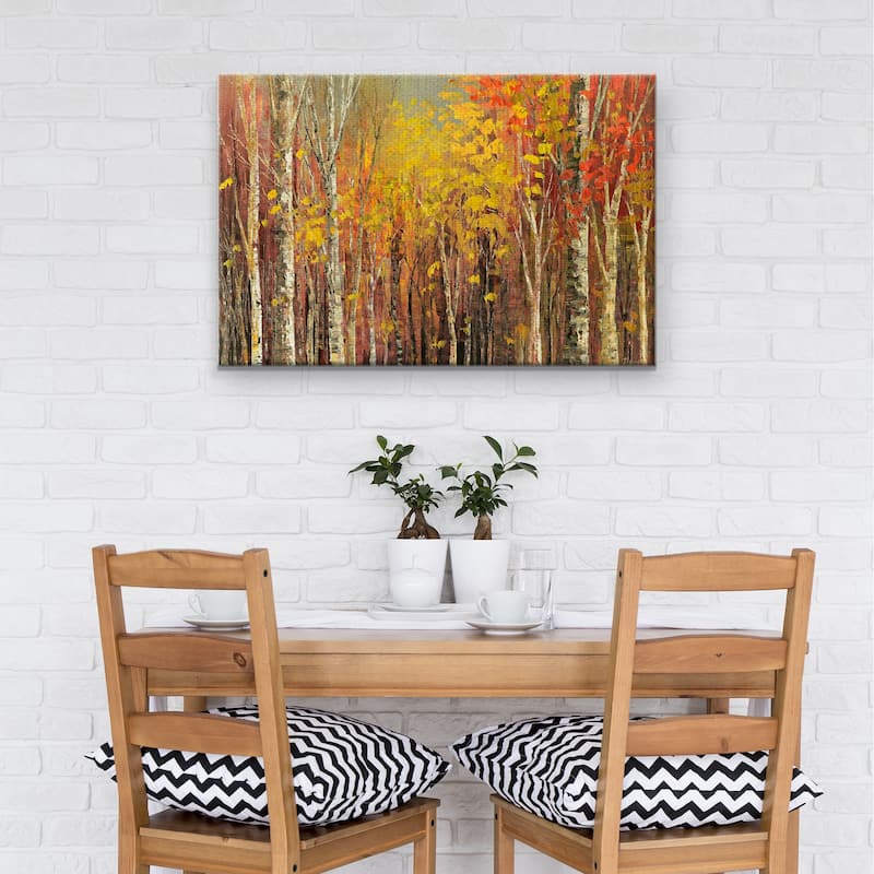 Tangled Colors by Tatiana Illina Canvas Art Print