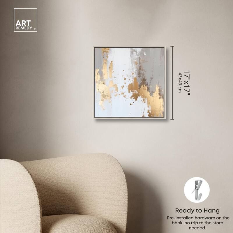 Ghostly Glimmer II Canvas by Art Remedy