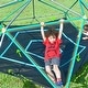 preview thumbnail 18 of 16, 12ft Geometric Dome Climber Play Center with Hammock