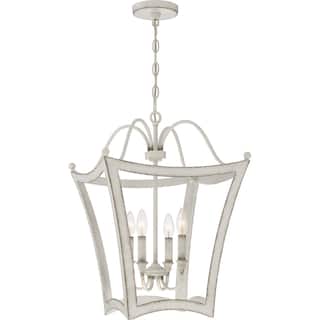 Summerford 4-Light Pendant in Antique White