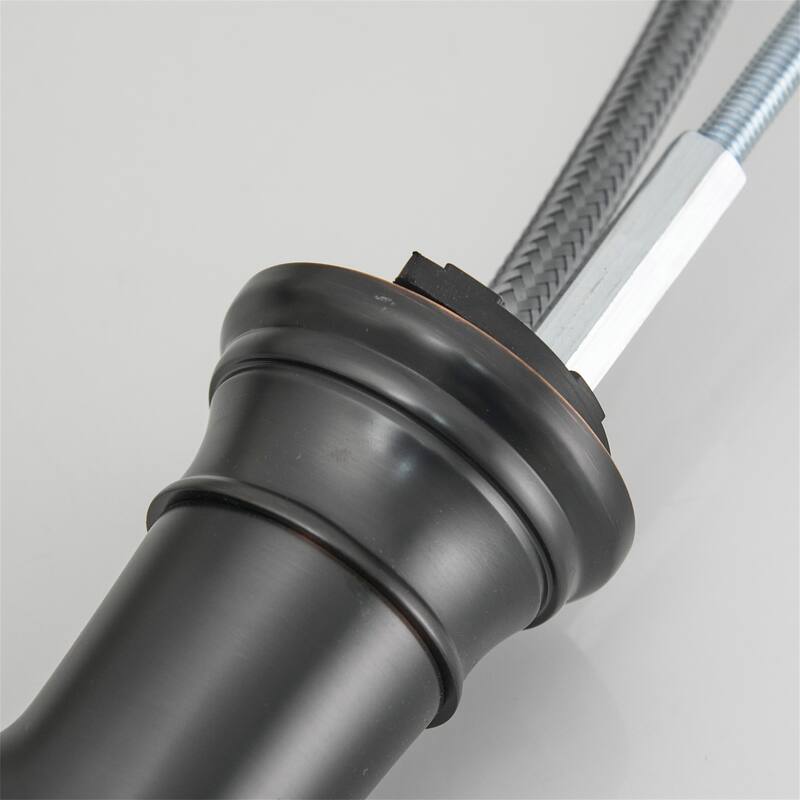 Waterfall 8 Inch Widespread Bathroom Faucet with Pop-up Drain Brass Double Handle Modern Bathroom Sink Basin Taps