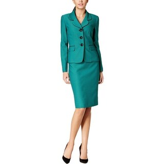Sharagano Suits Women's Sleeveless Textured Skirt Suit - Free Shipping ...
